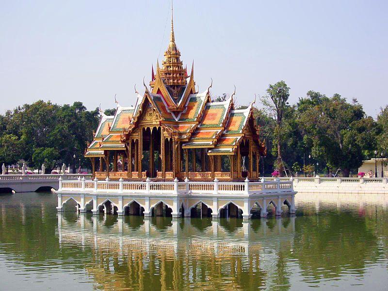 Floating pavilion in Bang Pa-In Royal Palace, Bang Pa-In District