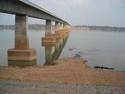 Second Thai–Lao Friendship Bridge, seen from Mukdahan