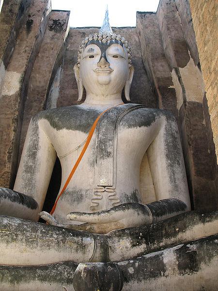 Phra Achana in Wat Si Chum Chapel, Sukhothai National Historical Park