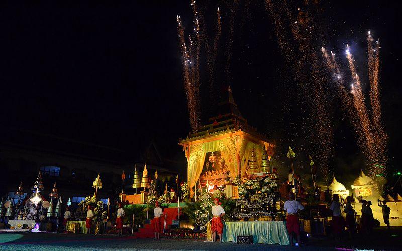 The Atthami Bucha Festival at Thung Yang village commemorates the cremation of the Buddha